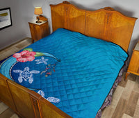 Hawaii Blue Moon Premium Quilt - Polynesian Pride
