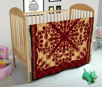 Hawaiian Quilt Vintage Premium Quilt - Polynesian Pride