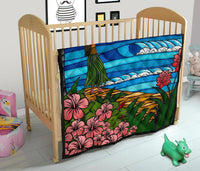 Hula Girl Premium Quilt - Polynesian Pride