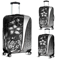 Chuuk Micronesian Luggage Covers White - Turtle With Hook White - Polynesian Pride