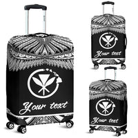 Hawaii Polynesian Custom Personalised Luggage covers - Hawaii Pride White Version White - Polynesian Pride