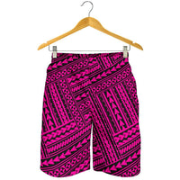 Polynesian Nation Pink Men's Short - Polynesian Pride