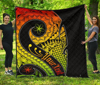 Guam Personalised Premium Quilt - Guam Polynesian Decorative Patterns - Polynesian Pride