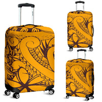 Polynesian Luggage Cover 42 Orange yellow - Polynesian Pride