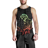 Hawaii Warrior And Helmet Men's Tank Top - Polynesian Pride