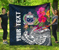 Samoa Custom Personalised Premium Quilt - Summer Vibes - Polynesian Pride