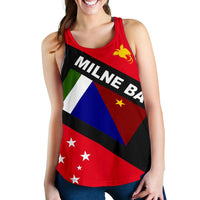 Papua New Guinea Women's Racerback Tank - Milne Bay Province - Polynesian Pride