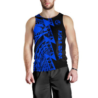 (Custom Personalised) Polynesian Tonga Men Tank Top - Maui Moana Tattoo with Seal Tonga - Polynesian Pride