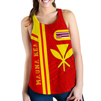 Kanaka Polynesian Mauna Kea Women's Racerback Tank - Morale Style - Polynesian Pride