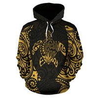 Hawaii Hoodie Turtle Polynesian - Polynesian Pride