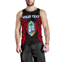 Guam Polynesian Custom Personalised Men's Tank Top - Guam Spirit - Polynesian Pride