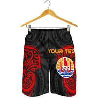 Tahiti Polynesian Custom Personalised Custom Personalised Men's Short - Tahitians Spirit - Polynesian Pride