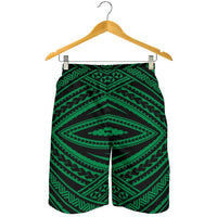 Polynesian Tatau Green Men's Short - Polynesian Pride