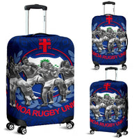 Samoa Luggage Covers Siva Tau Blue - Polynesian Pride