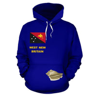 West New Britain Papua New Guinea Hoodie West New Britain Flag - Polynesian Pride