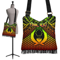 Polynesian Pohnpei Personalised Boho Handbag - Reggae Vintage Polynesian Patterns - Polynesian Pride