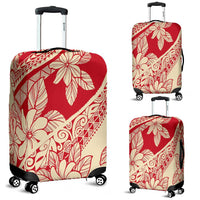 Polynesian Luggage Cover 12 Red - Polynesian Pride