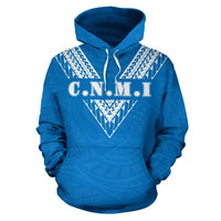 Northern Mariana Islands All Over Hoodie Polynesian Style - Polynesian Pride