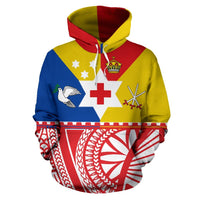 Tonga Sila Hoodie Tonga Coat of Arms Polynesian Tattoo 02 - Polynesian Pride