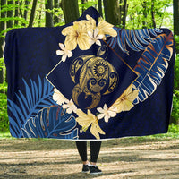 Hawaii Turtle Tropical Hooded Blanket - Taha Style - Polynesian Pride
