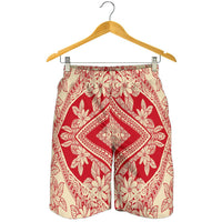 Polynesian Men's Short Red And Yellow - Polynesian Pride