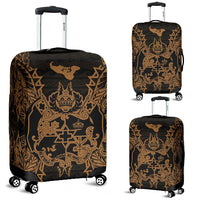 Tonga Polynesian Luggage Covers Map Gold Gold - Polynesian Pride