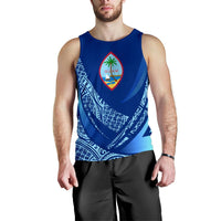 Guam Men's Tank Top - Polynesian Patterns Sport Style - Polynesian Pride