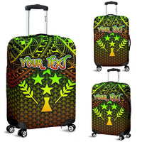 Polynesian Kosrae Personalised Luggage Covers - Reggae Vintage Polynesian Patterns - Polynesian Pride