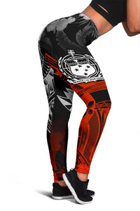 Samoa Polynesian Women's Leggings - Vintage Polynesian Style - Polynesian Pride