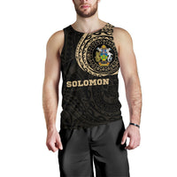 Solomon Islands Polynesian Tattoo Style Tank Top A7 - Polynesian Pride
