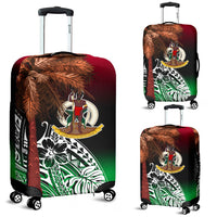 Vanuatu Luggage Covers Polynesian Palm Tree Flag - Polynesian Pride