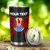 Tahiti Polynesian Custom Personalised Tumbler - Tahiti Spirit Red - Polynesian Pride