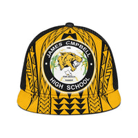 Hawaii - James Campbell High Trucker Hat - AH Trucker Hat Universal Fit Yellow - Polynesian Pride
