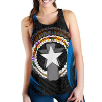 Northern Mariana Islands Women's Racerback Tank - Northern Mariana Islands Spirit - Polynesian Pride