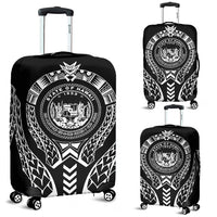 Hawaii Luggage Cover - Polynesian Tribal Black - Polynesian Pride