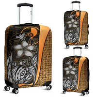 Yap Micronesian Luggage Covers Gold - Turtle With Hook Gold - Polynesian Pride