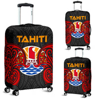 Tahiti Polynesian Luggage Covers - Tahitians Spirit Red - Polynesian Pride