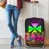 Wallis and Futuna Luggage Covers - Summer Hibiscus - Polynesian Pride