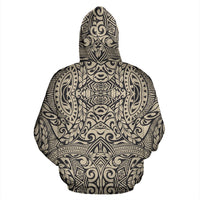Polynesian Zip up Hoodie Tribal 17 - Polynesian Pride
