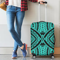 Polynesian Tradition Turquoise Luggage Covers Turquoise - Polynesian Pride