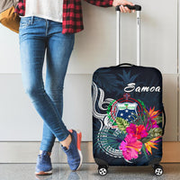 Samoa Polynesian Luggage Covers - Tropical Flowers - Polynesian Pride