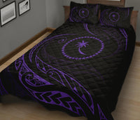 Chuuk Islands Quilt Bed Set - Purple - Frida Style - Polynesian Pride