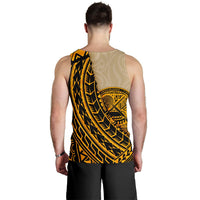 American Samoa Men Tank Top - Polynesian Wild Style - Polynesian Pride