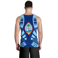 Guam Men Tank Top - Polynesian Tattoo Flag - Polynesian Pride