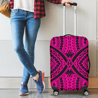 Polynesian Tradition Pink Luggage Covers Pink - Polynesian Pride
