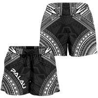 Palau Women's Shorts - Polynesian Chief Black Version - Polynesian Pride