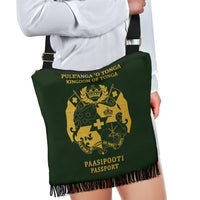 Tonga Passport Crossbody Boho Handbag - Polynesian Pride