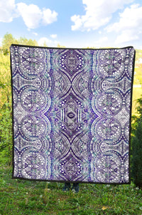 Polynesian Premium Quilt Violet - Polynesian Pride