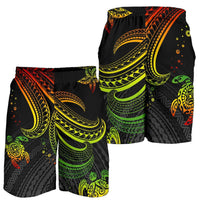 Polynesian Men's Shorts - Reggae Turtle - Polynesian Pride