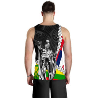 Hawaii Two Flag Kanaka Maoli King Polynesian Men's Tank Top - Polynesian Pride